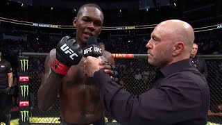 UFC 263 Israel Adesanya Octagon Interview [upl. by Dianne]