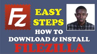 how to download and install filezilla for windows 10 [upl. by Nwahsaj]