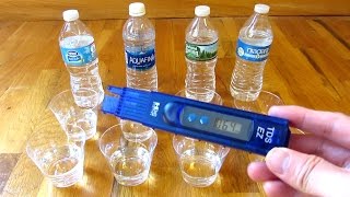 Water Quality Tester  Tap vs Bottled Water [upl. by Latsyrhk]