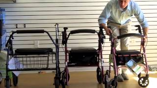 Rollators How to Select a Rollator  Important Considerations by Home Health Depot  Los Angeles CA [upl. by Oz]