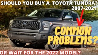 Should you buy a Toyota Tundra 20072021 [upl. by Bess]