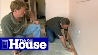 How to Install WallToWall Carpeting  This Old House [upl. by Yticilef]