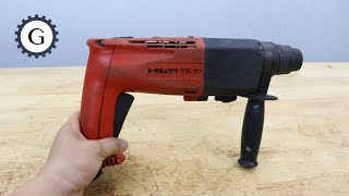 Rotary Hammer Drill Restoration  Hilti TE 10 [upl. by Ahsitnauq]