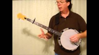 Bluegrass style on a 4 string banjo  Jay Smith [upl. by Sielen]