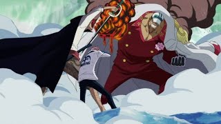 SHANKS STOPS AKAINU AND SAVE COBY ONE PIECE [upl. by Enenstein506]