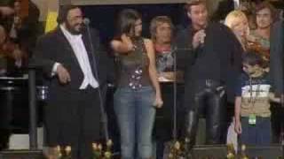 Pavarotti and Friends 2003FinaleBrindisi [upl. by Dredi730]