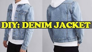 DIY Denim Jacket from Scratch [upl. by Vona]