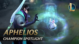 Aphelios Champion Spotlight  Gameplay  League of Legends [upl. by Dorkas]