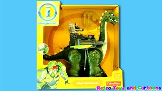 Imaginext Mega Apatosaurus Fisher Price Commercial Retro Toys and Cartoons [upl. by Thurber]