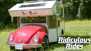 The VW Beetle Thats Also an RV I RIDICULOUS RIDES [upl. by Nikral319]