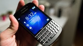 BlackBerry Q10  Hands On Review [upl. by Leahcir]