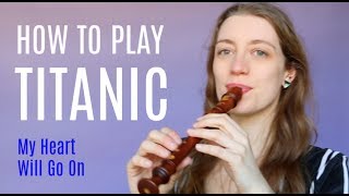 How to play TITANIC  Team Recorder [upl. by Gussie]