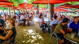 Walking Past The Parisian Cafe Scene Paris [upl. by Abbotson]