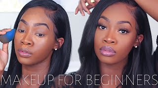 MAKEUP FOR BEGINNERS Very Detailed  Maya Galore [upl. by Bella]