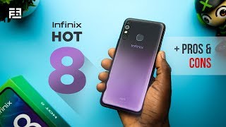 Infinix Hot 8 Unboxing amp Review After 1 Week of Use [upl. by Godart]