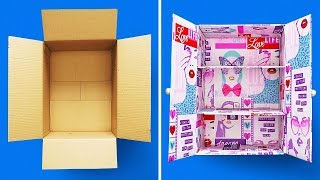 29 MANUALIDADES DE CAJAS DE CARTÓN [upl. by Nauqe851]