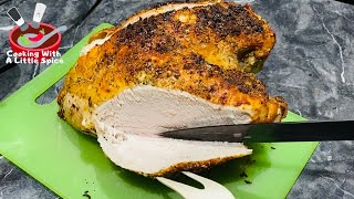 How To Cook A Turkey Breast In The Air Fryer [upl. by Romola778]