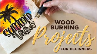 Wood Burning Projects for Beginners Pyrography [upl. by Margaretta]