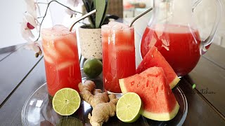 Watermelon Ginger and Lime juice [upl. by Nyram]