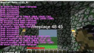 Minecraft  How to use WorldEdit [upl. by Dotty]