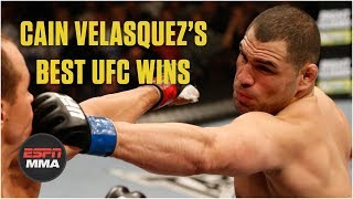 Cain Velasquez’s best UFC wins  Highlights  ESPN MMA [upl. by Tenej]