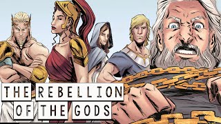 The Gods Against Zeus  the Olympian Rebellion  Greek Mythology in Comics  See U in History [upl. by Teador]