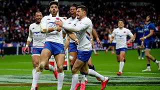 Extended Highlights France v Italy  Guinness Six Nations [upl. by Nikal679]