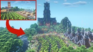 Transforming LazarBeams Minecraft Base [upl. by Akinaj]