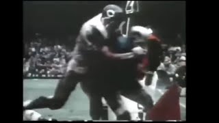 DICK BUTKUS HARDEST HITS Old School Football [upl. by Berte]