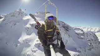 La Tyrolienne  Orelle à Val Thorens [upl. by Colville]