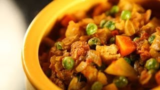 Vegetable Korma Mixed Vegetables By Archana [upl. by Emiolhs]