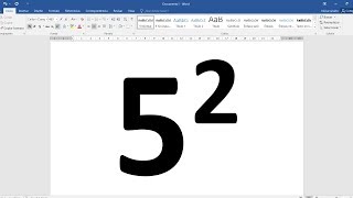 Cómo poner exponente en Word [upl. by Sesylu]