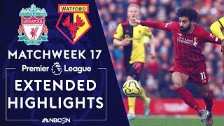 Liverpool v Watford  PREMIER LEAGUE HIGHLIGHTS  121419  NBC Sports [upl. by Arramas]