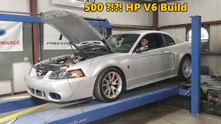 A 500 HP Turbo V6 Mustang Project 3PointH8 Build Overview [upl. by Aihppa502]