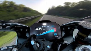 BMW S1000RR  ACCELERATION 🔥 0300 KMH  PURE SOUND [upl. by Laris]