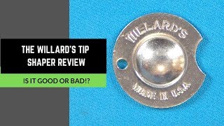 Willards Cue Tip Shaper Review [upl. by Middlesworth]