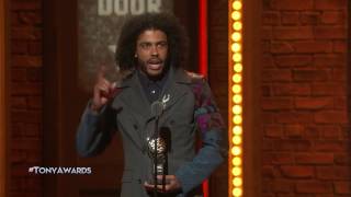 Acceptance Speech Daveed Diggs  Best Featured Actor in a Musical 2016 [upl. by Noni]