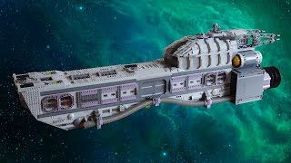 Lego Deep Space Exploration Ship With Power Functions [upl. by Irved]