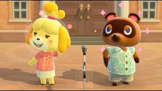 Animal Crossing New Horizons  Meeting Isabelle [upl. by Nwahsar46]