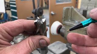 How to Sharpen End Mills [upl. by Bilicki]