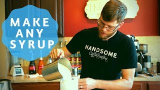 How to make any DIY Coffee Syrups [upl. by Llennoc]