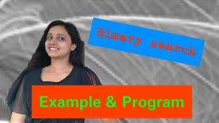 Binary searchExample and programMalayalam [upl. by Buskirk78]