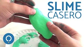 SLIME CASERO SIN BORAX muy fácil de hacer [upl. by Lasley]