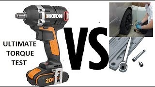 WORX WX279 Impact wrench vs Torque wrench [upl. by Ayyn]