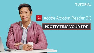 How to Protect PDF Documents  Acrobat X Tips amp Tricks  Adobe Acrobat [upl. by Aronas]