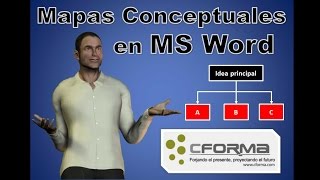 Cómo hacer Mapas Conceptuales en Word [upl. by Ardnuaek]