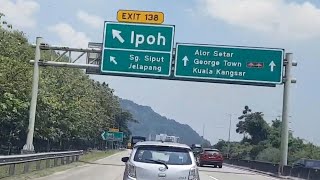 How to Drive to Ipoh Old Town from PLUS Expressway Ipoh South Toll Perak [upl. by Attela532]