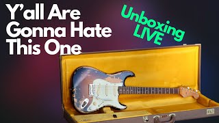 LIVE Unboxing Mike McCready Stratocaster [upl. by Sidnarb]