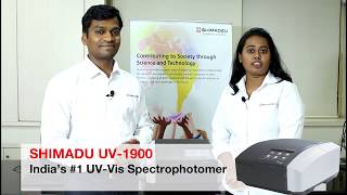 Shimadzu UV1900 Demonstration [upl. by Tcideneb]