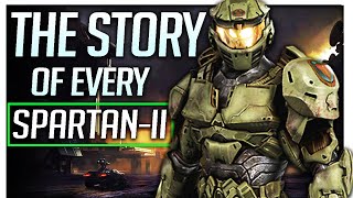 Halo Lore  The full history of EVERY Spartan II [upl. by Behl]